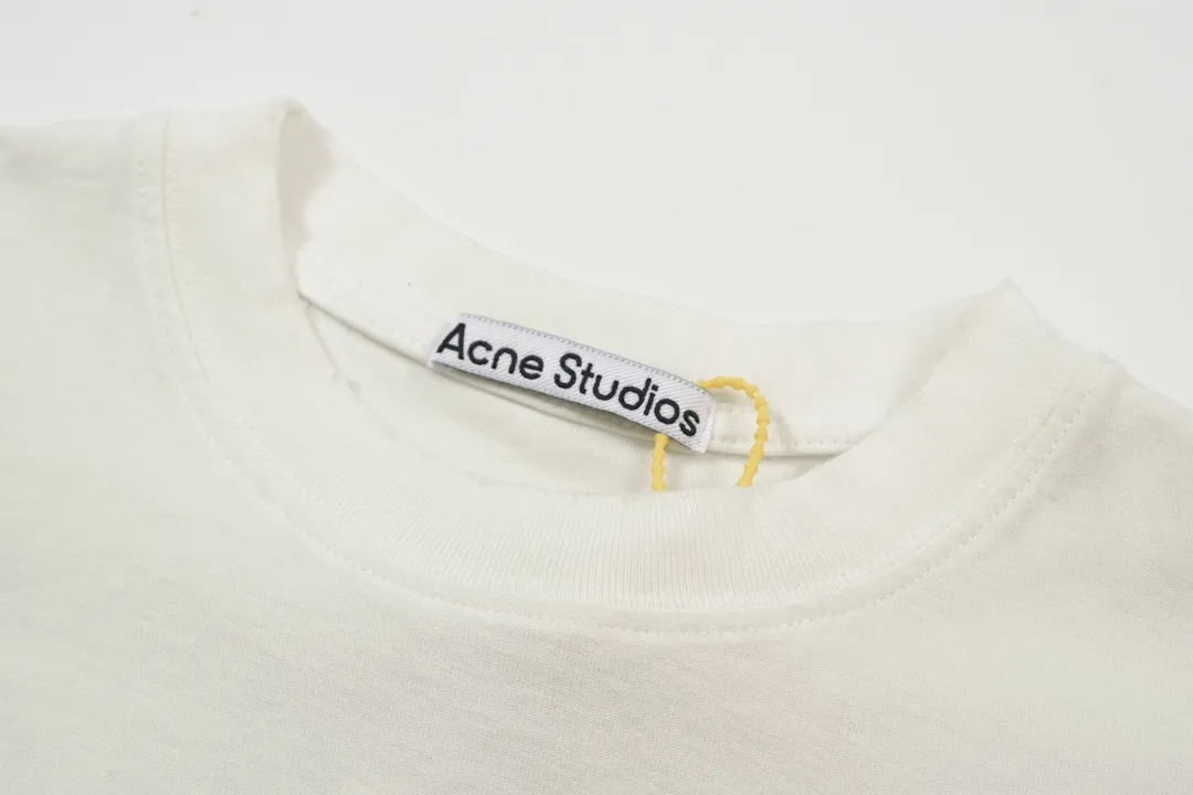 White In Stock 8026#AC LOGO T Black White S-XL ： ：8026#12011055